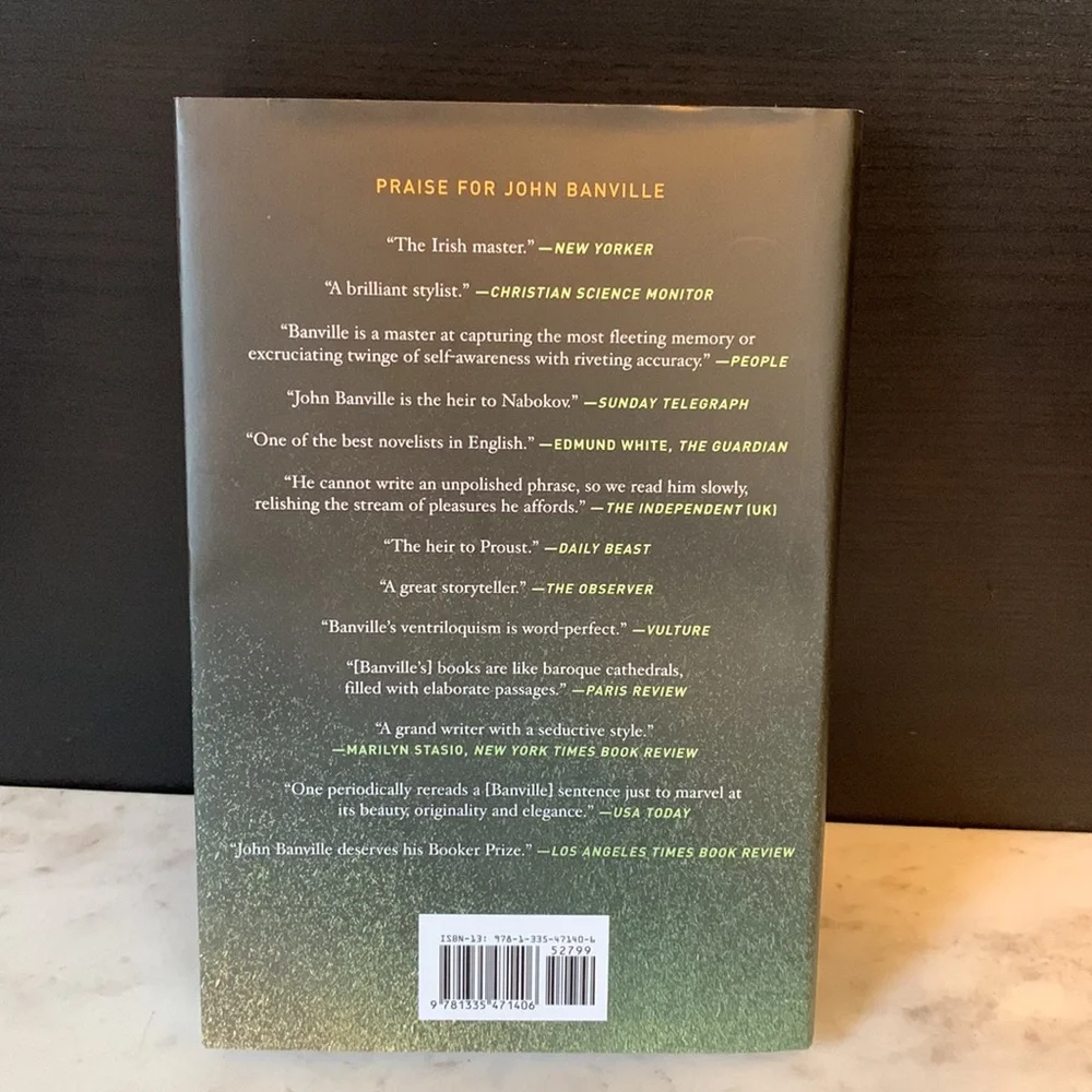 Hardcover Novel April in Spain by National Bestseller John Banville